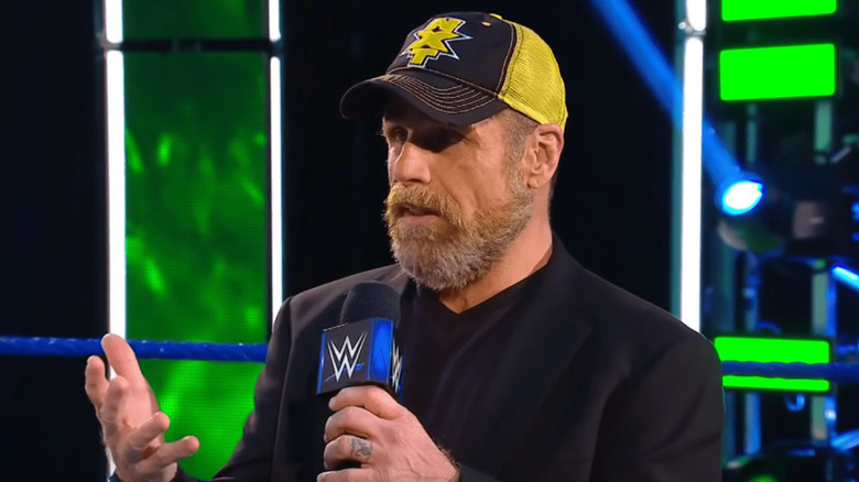 Shawn Michaels talking