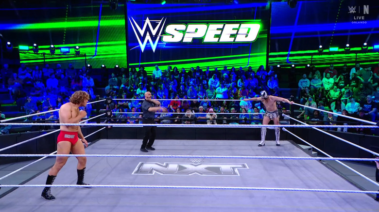 LeFleur and Dempsey staring one another down