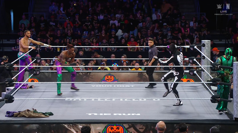 Everyone in the ring