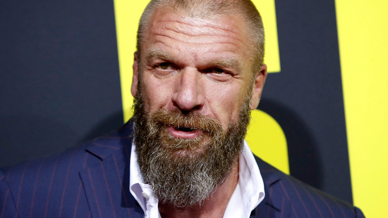 Triple H at an event