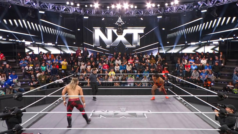 King and Heights staring one another down