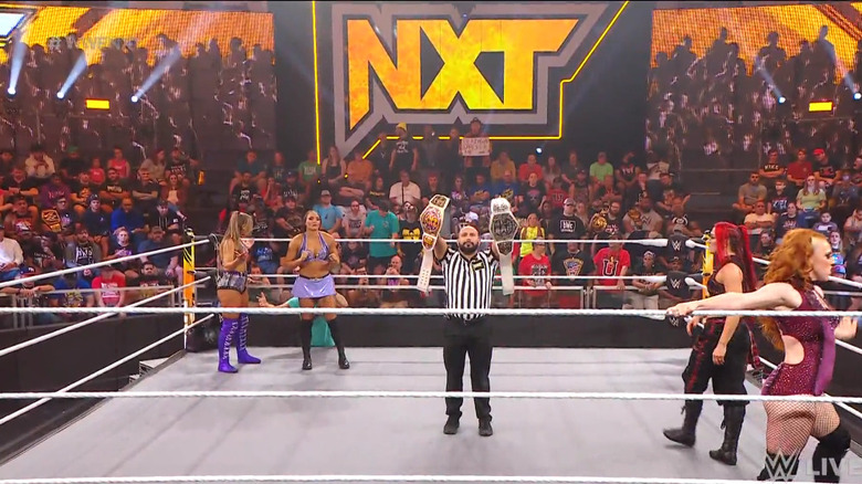 The women in the ring