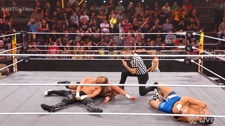 The men in the ring
