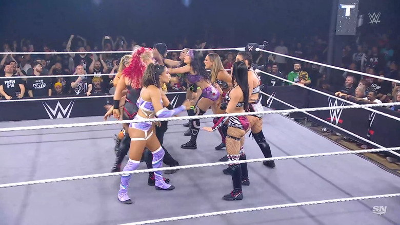 Everyone in the ring