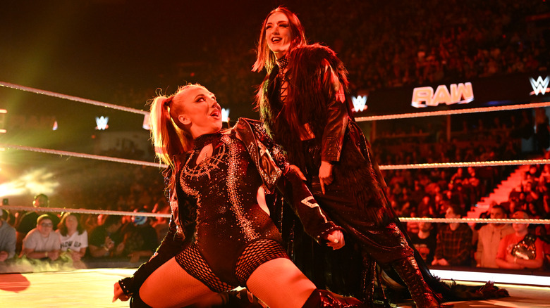 The Unholy Union make an entrance