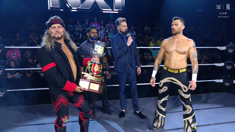 King and JDC in the ring