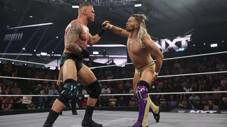 Borne and King in the ring