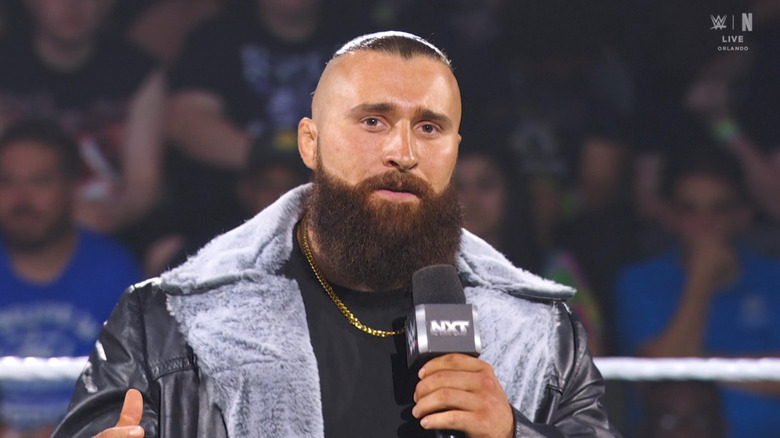 D'Angelo talking in the ring