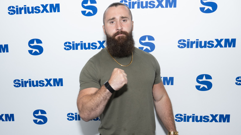 Tony D'Angelo makes a fist