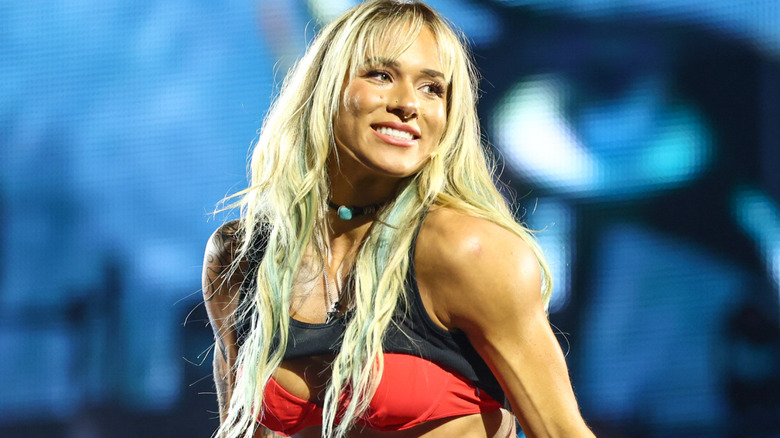 Sol Ruca is smiling
