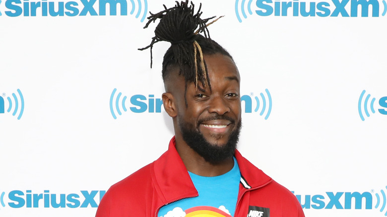 Kofi Kingston smiling