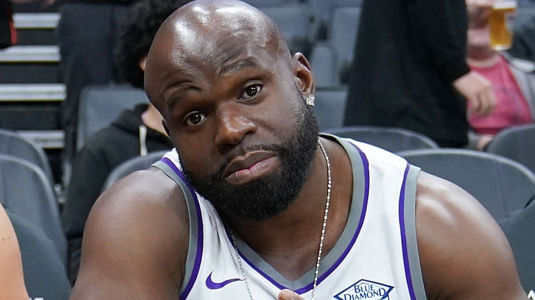Apollo Crews posing for a photo
