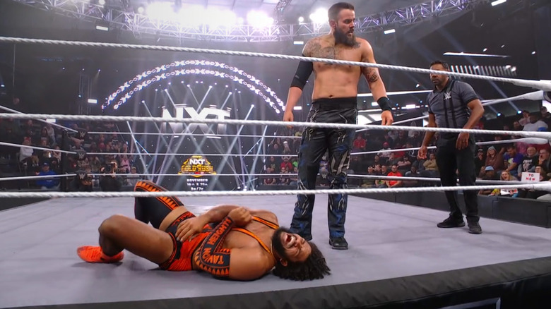 Briggs standing over Heights