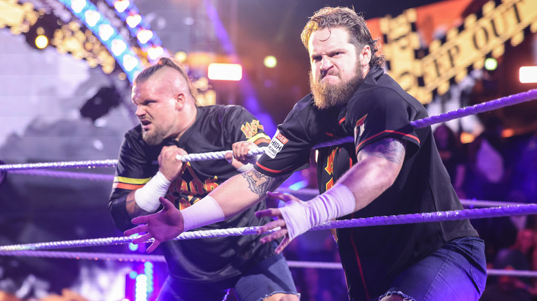 Walker and Ledger in the ring