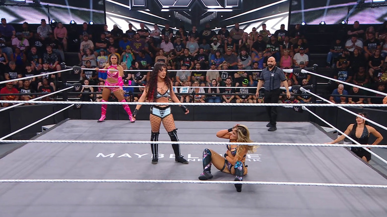 Jayne and Vice in the ring