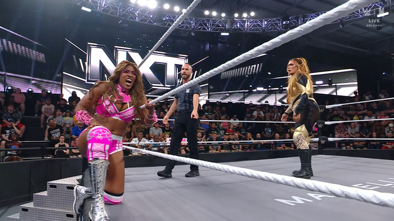 Legend and Jax in the ring