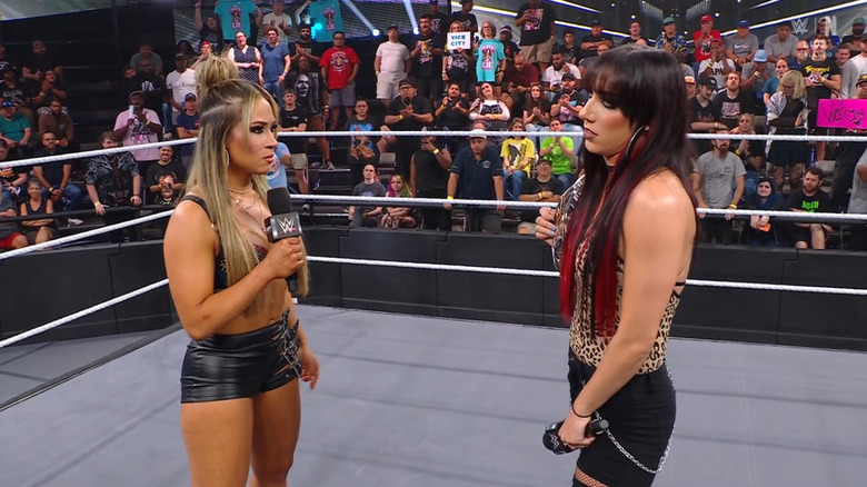 Vice and Jayne in the ring