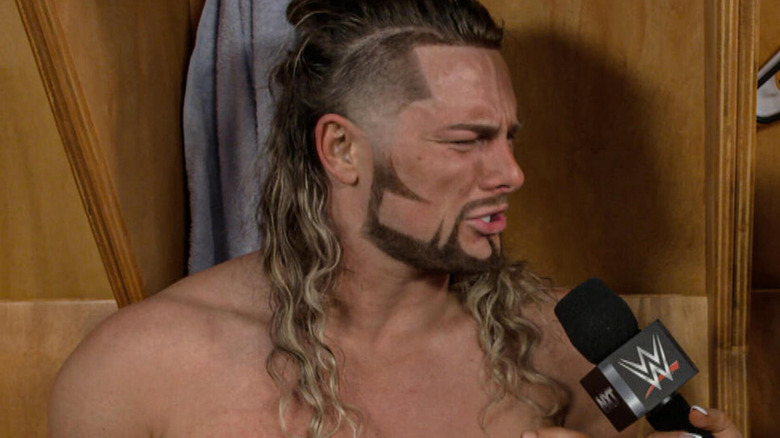 Lexis King speaks incredulously into the microphone.