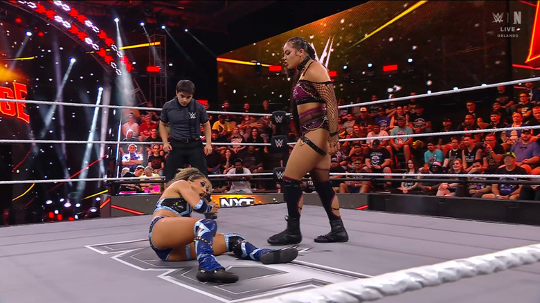 Jordan and Parker in the ring