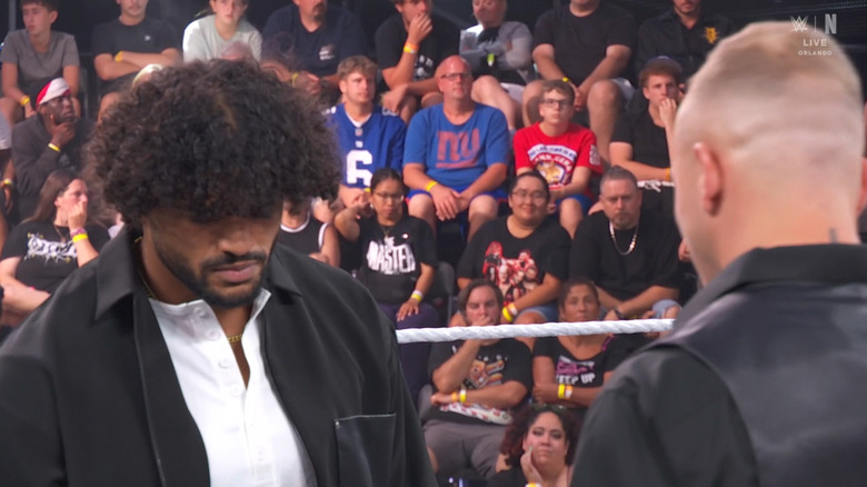 Heights and Borne in the ring face-to-face