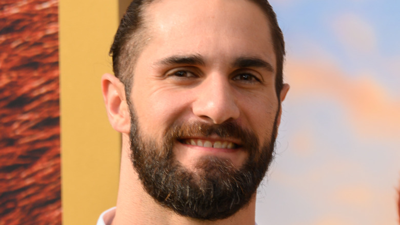 Seth Rollins smiling