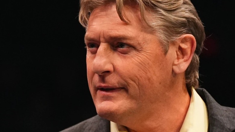 William Regal looking away