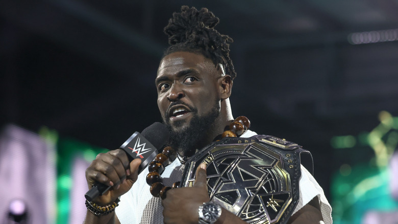 Oba Femi on "WWE NXT"