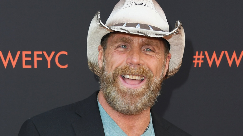 Shawn Michaels smiling