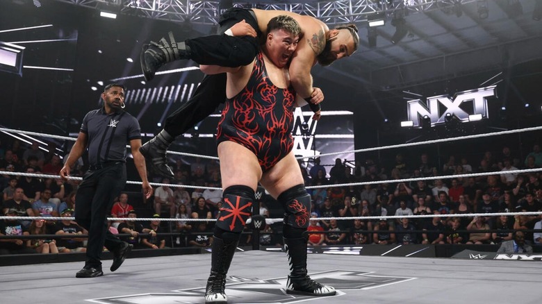 Mason Rook on WWE NXT