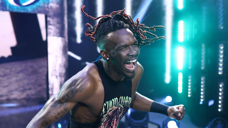 Je'Von Evans makes entrance on 