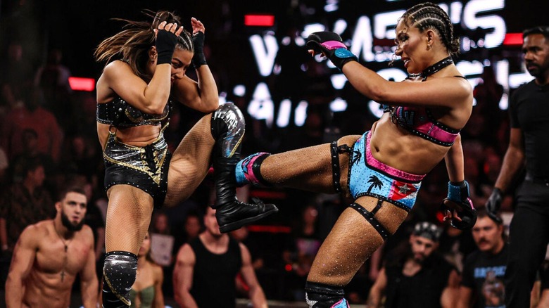 Kendal Grey and Lola Vice battle in NXT Underground