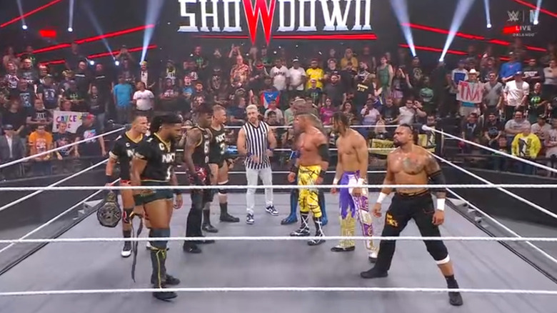 Everyone in the ring