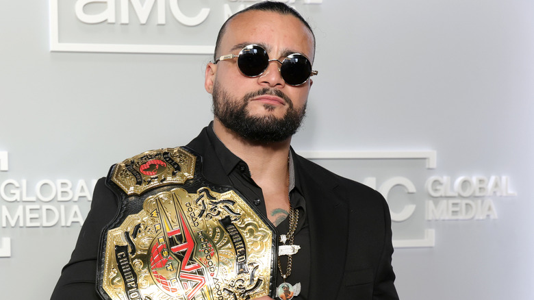 Cruz Montana wearing sunglasses