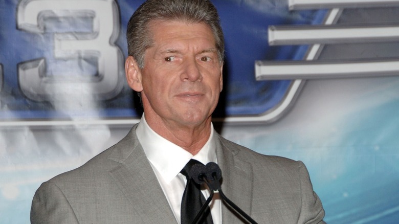 Vince McMahon smiling