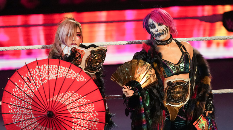Asuka on WWE Raw