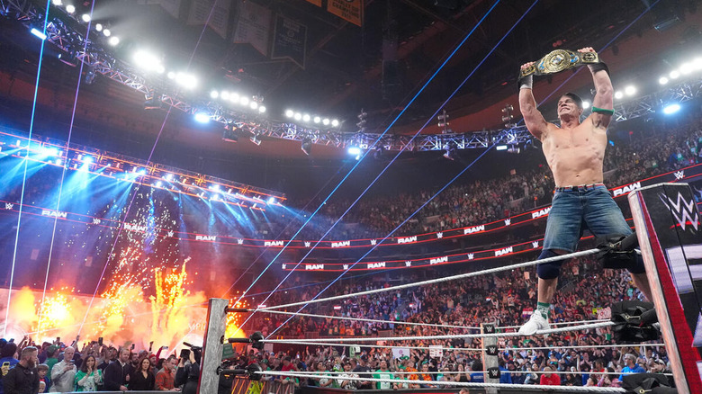 John Cena wins the Intercontinental Championship on "WWE Raw"