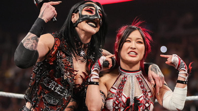 Rhea Ripley and IYO SKY