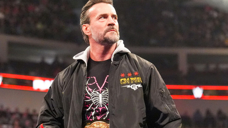 CM Punk on "WWE Raw"