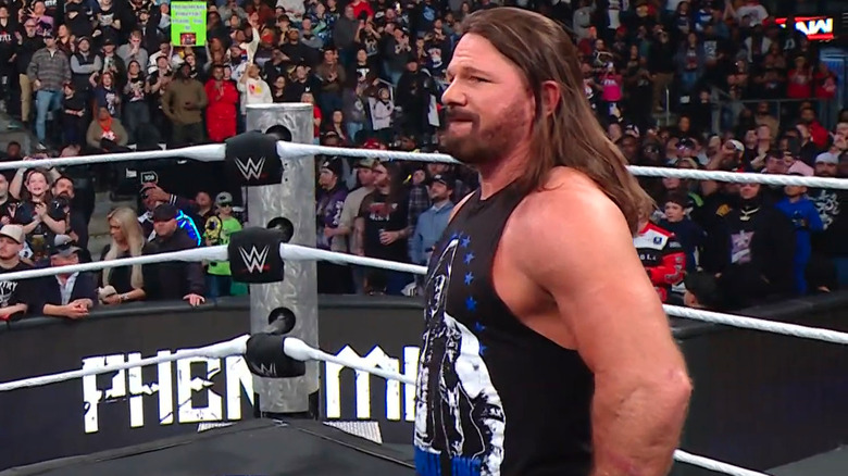 AJ Styles on "WWE Raw"