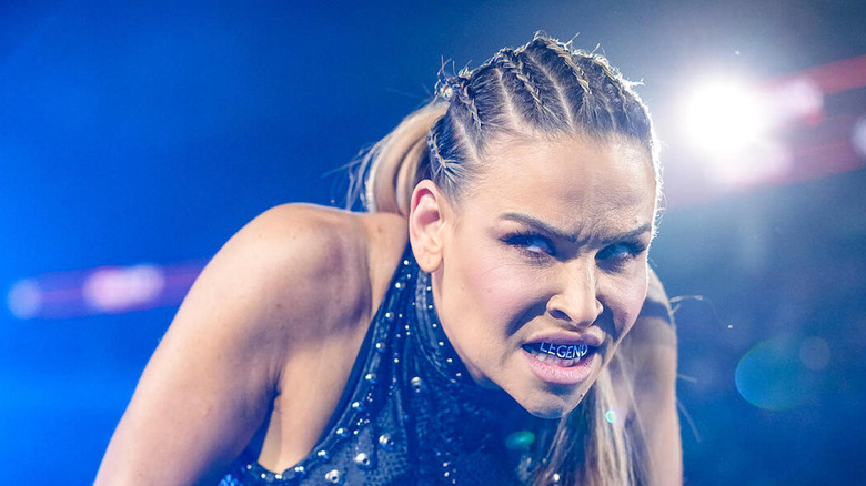 Nattie makes her entrance