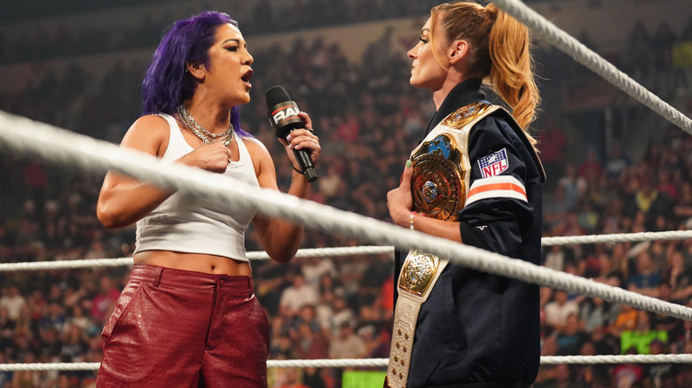 Bayley calls Becky Lynch out