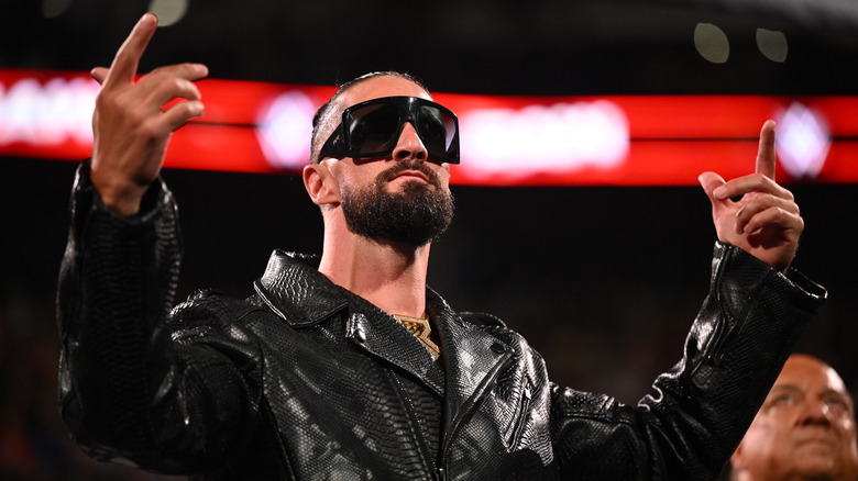 Seth Rollins opens "WWE Raw"
