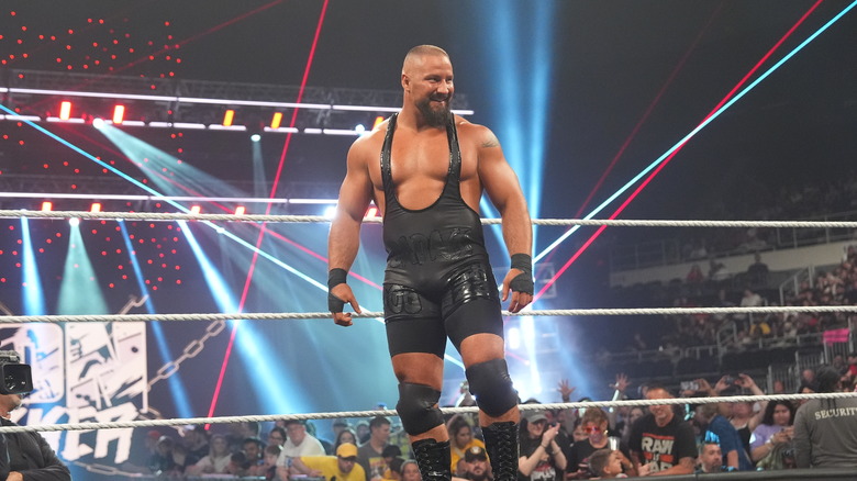 Bron Breakker in the ring on WWE Raw