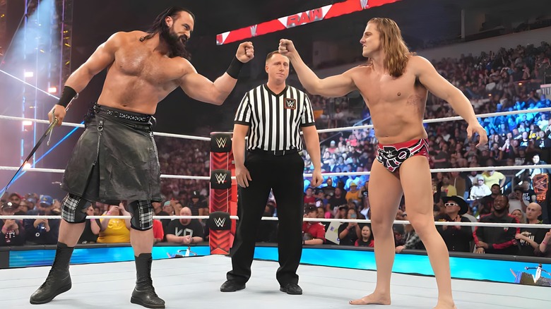 Drew McIntyre and Matt Riddle fist bump