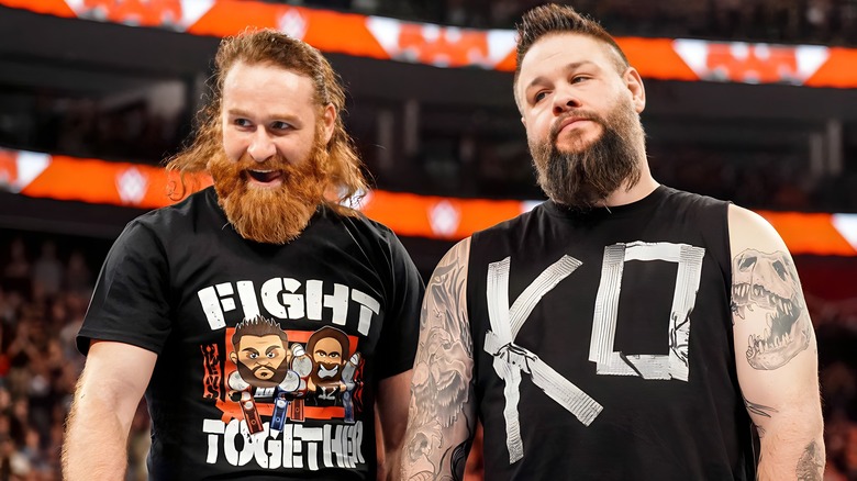 Sami Zayn and Kevin Owens