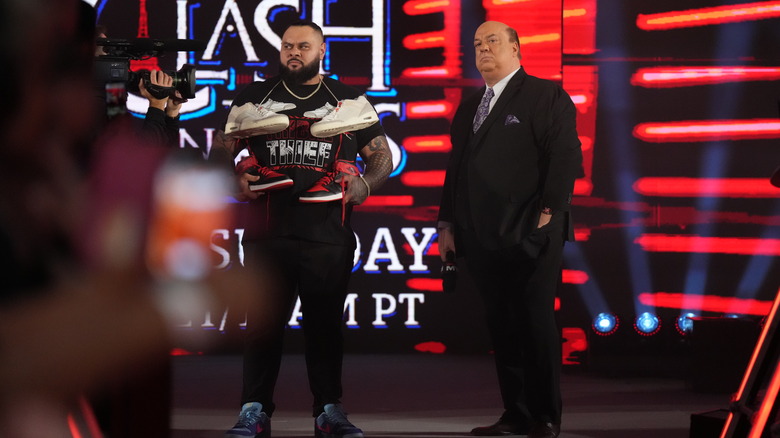 Bronson Reed and Paul Heyman