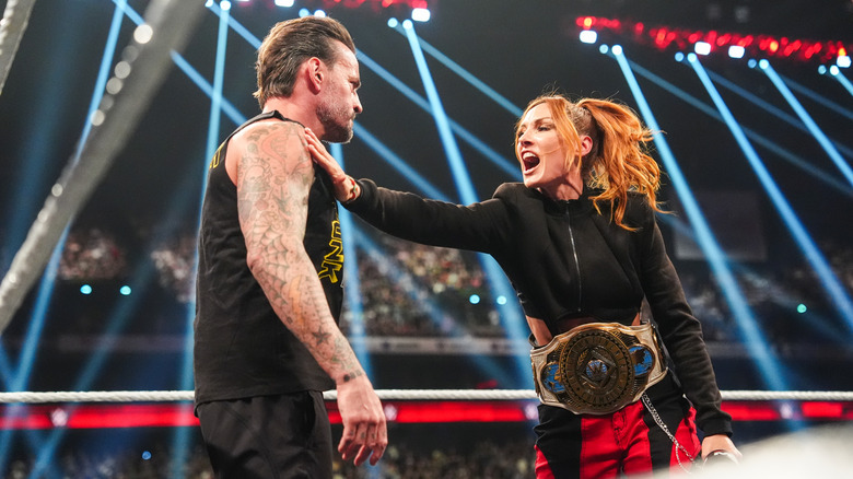 Becky Lynch Goads CM Punk