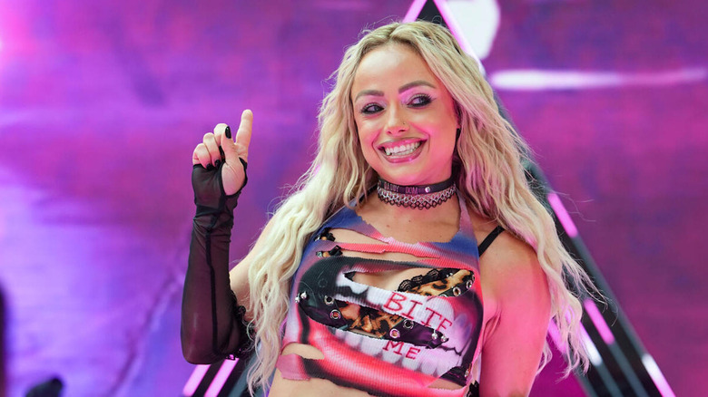 Liv Morgan smiling