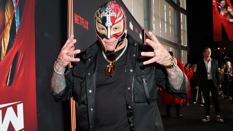 Mysterio at a Netflix event