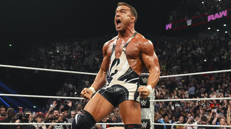 Chad Gable in a WWE ring